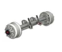 Оси с барабанными тормозами SAF 3130-13130