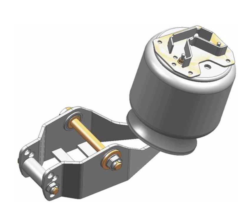 Механизм подъема оси SAF